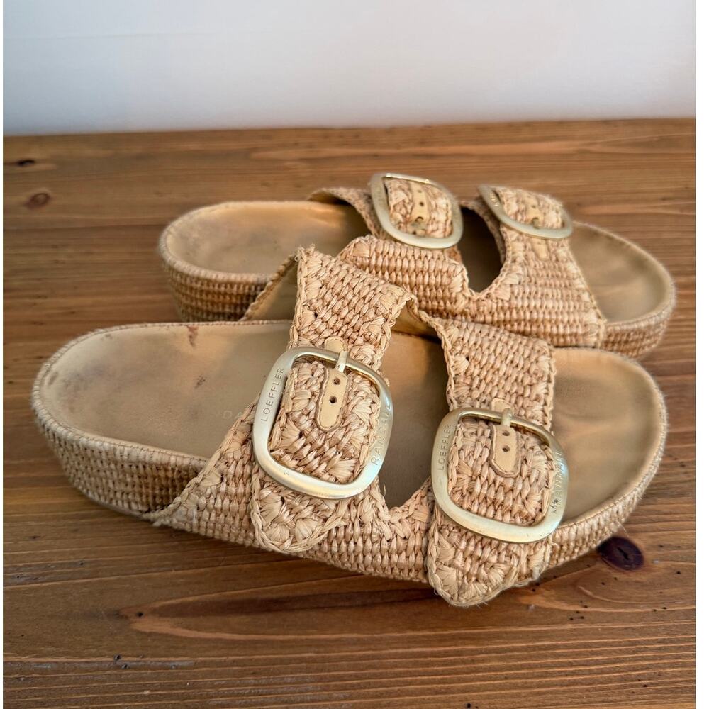 Loeffler Randall Theo Two band Sandals 7.5